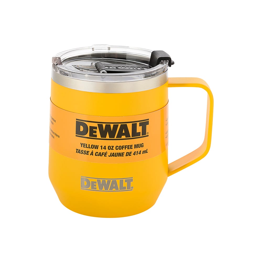 Tasse isotherme jaune 14 oz DEWALT