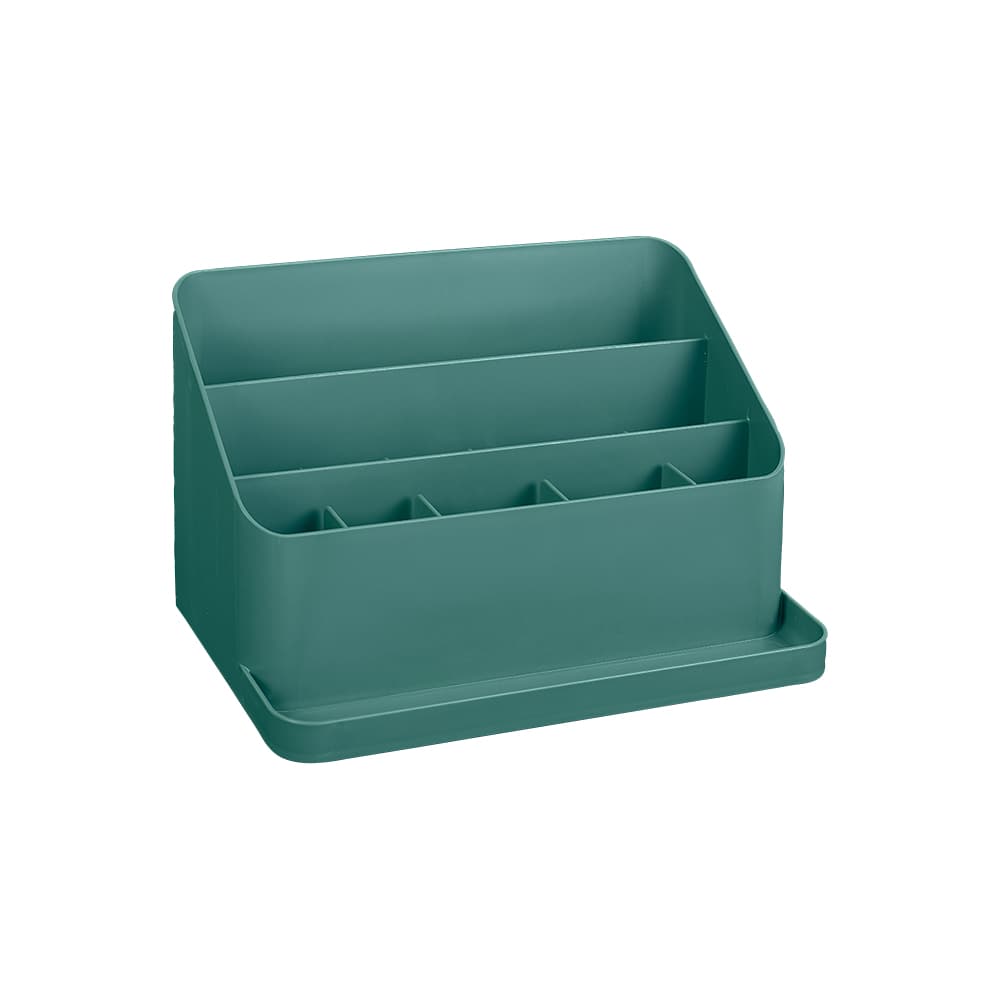 Plastic Desk Organizer Green
