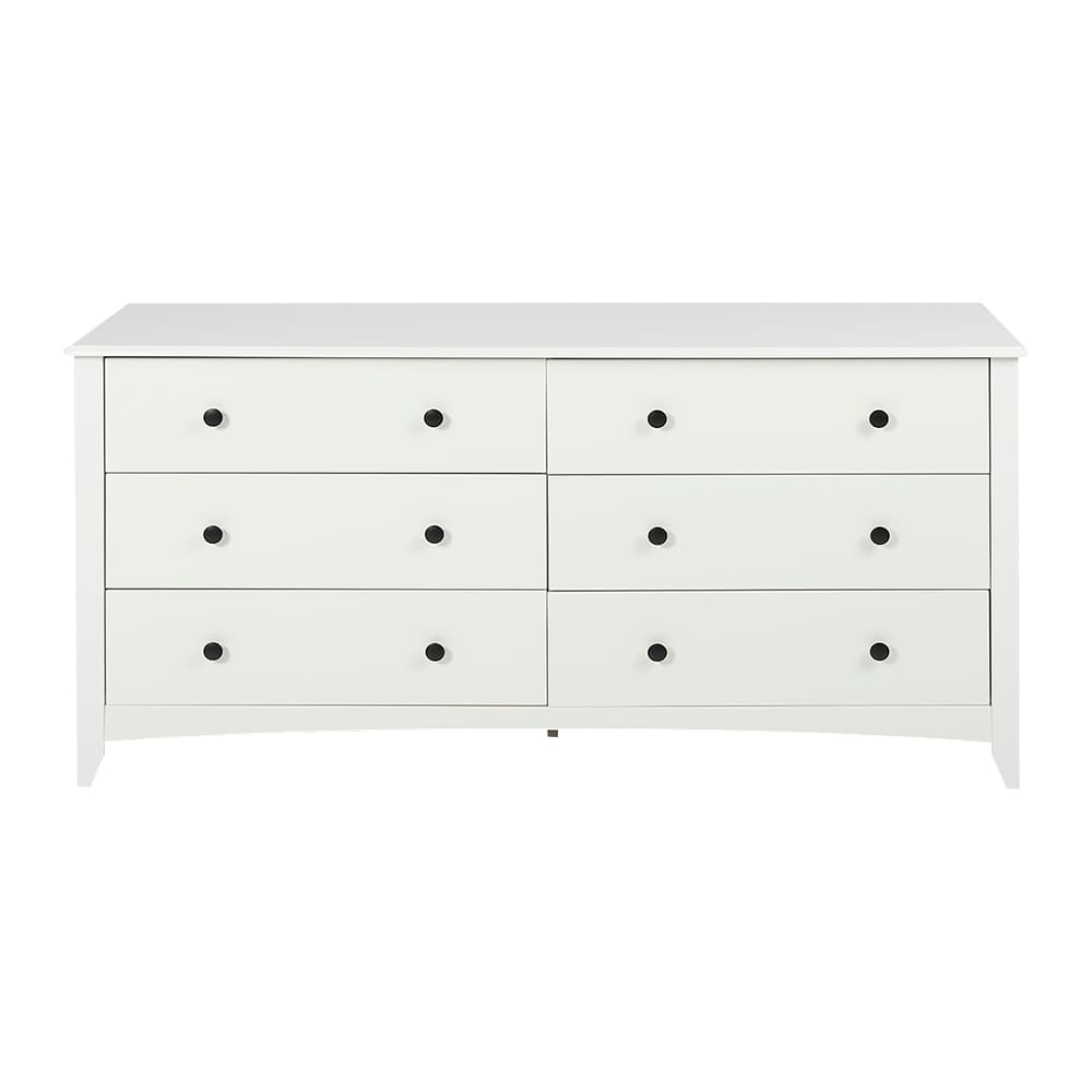 Commode Olivia 6 tiroirs 58&nbsp;1/4&nbsp;po