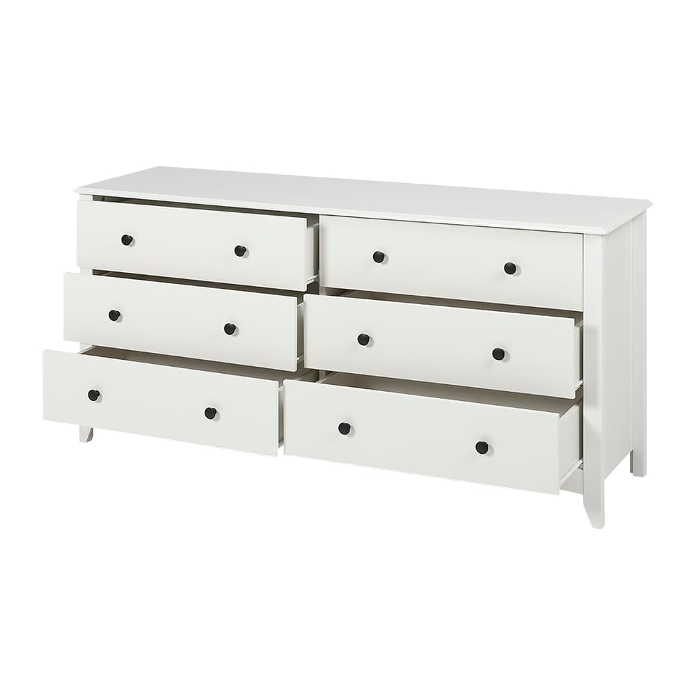 Commode Olivia 6 tiroirs 58&nbsp;1/4&nbsp;po