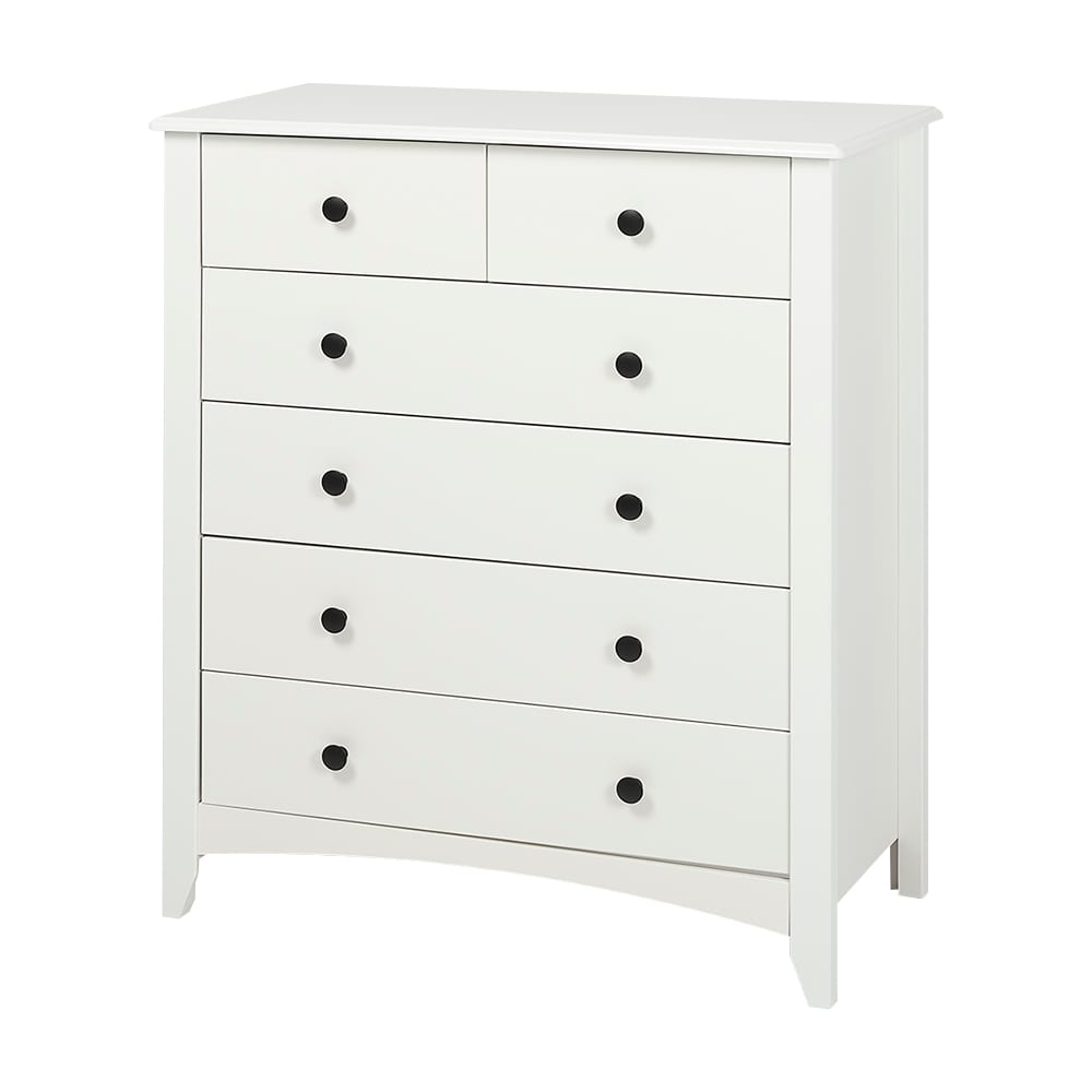 Olivia Tall 6-Drawer Dresser 37&nbsp;1/4&nbsp;in