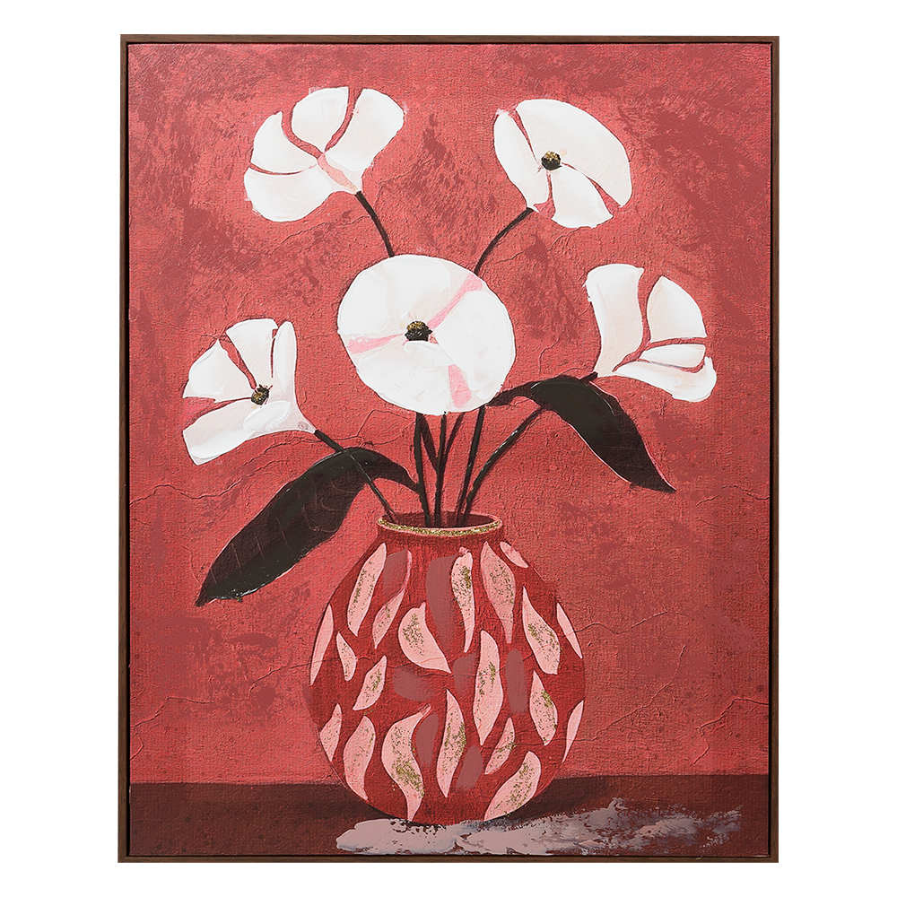 ASTELLA Canvas Reproduction Red Bouquet 17&nbsp;3/4&nbsp;in.&nbsp;x&nbsp;23&nbsp;5/8&nbsp;in.