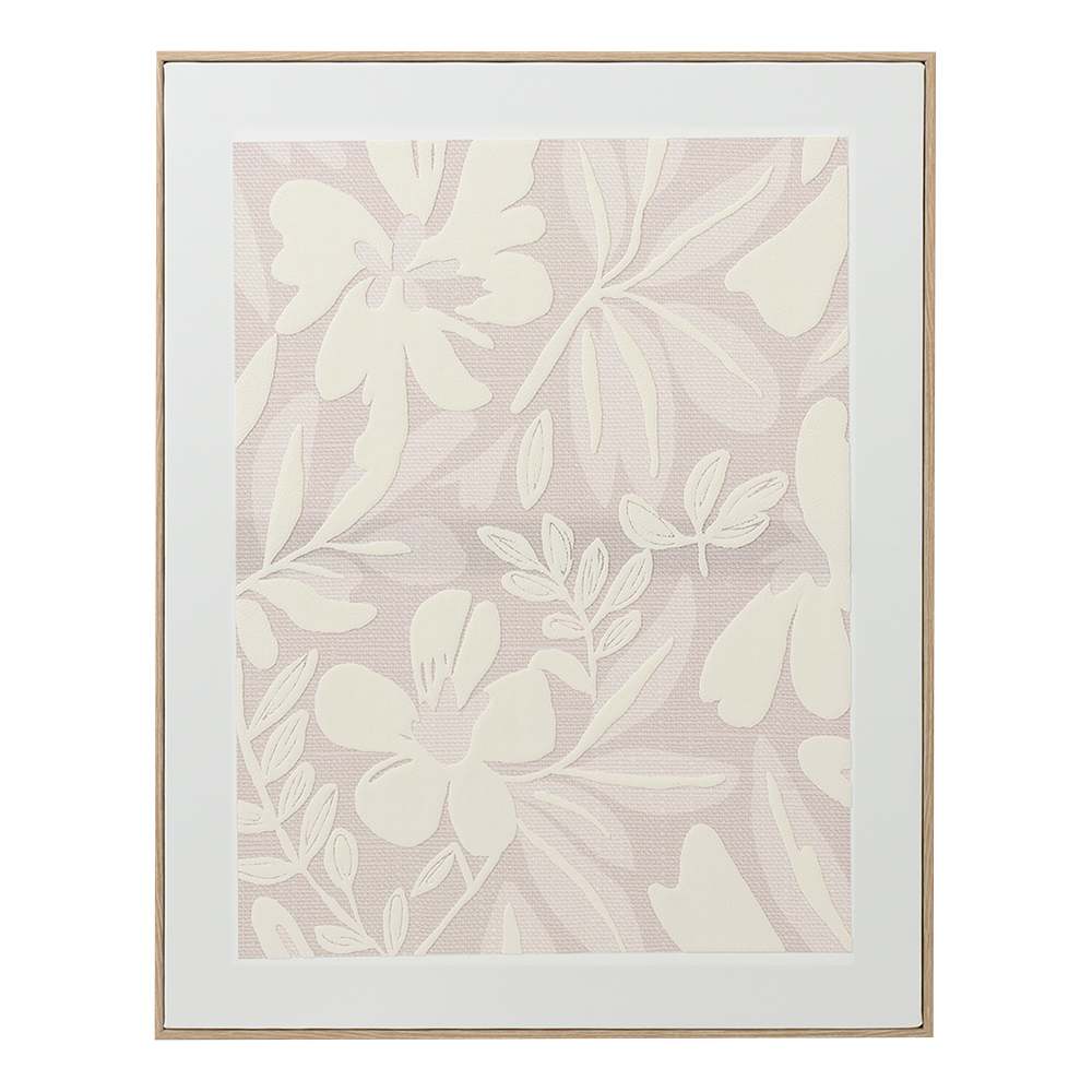 Reproduction sur toile Fleurs blanches 17&nbsp;3/4&nbsp;po&nbsp;x&nbsp;23&nbsp;5/8&nbsp;po ASTELLA