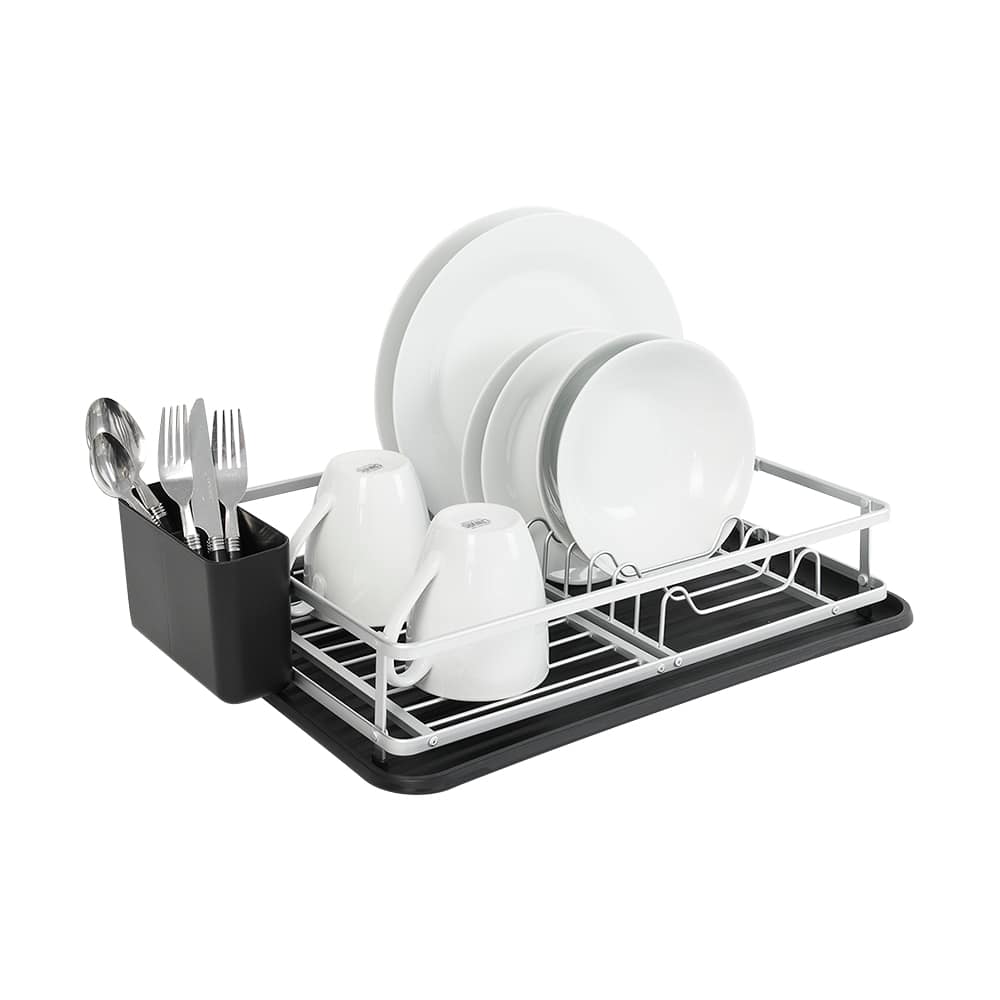 Ensemble d'égouttoir à vaisselle en aluminium