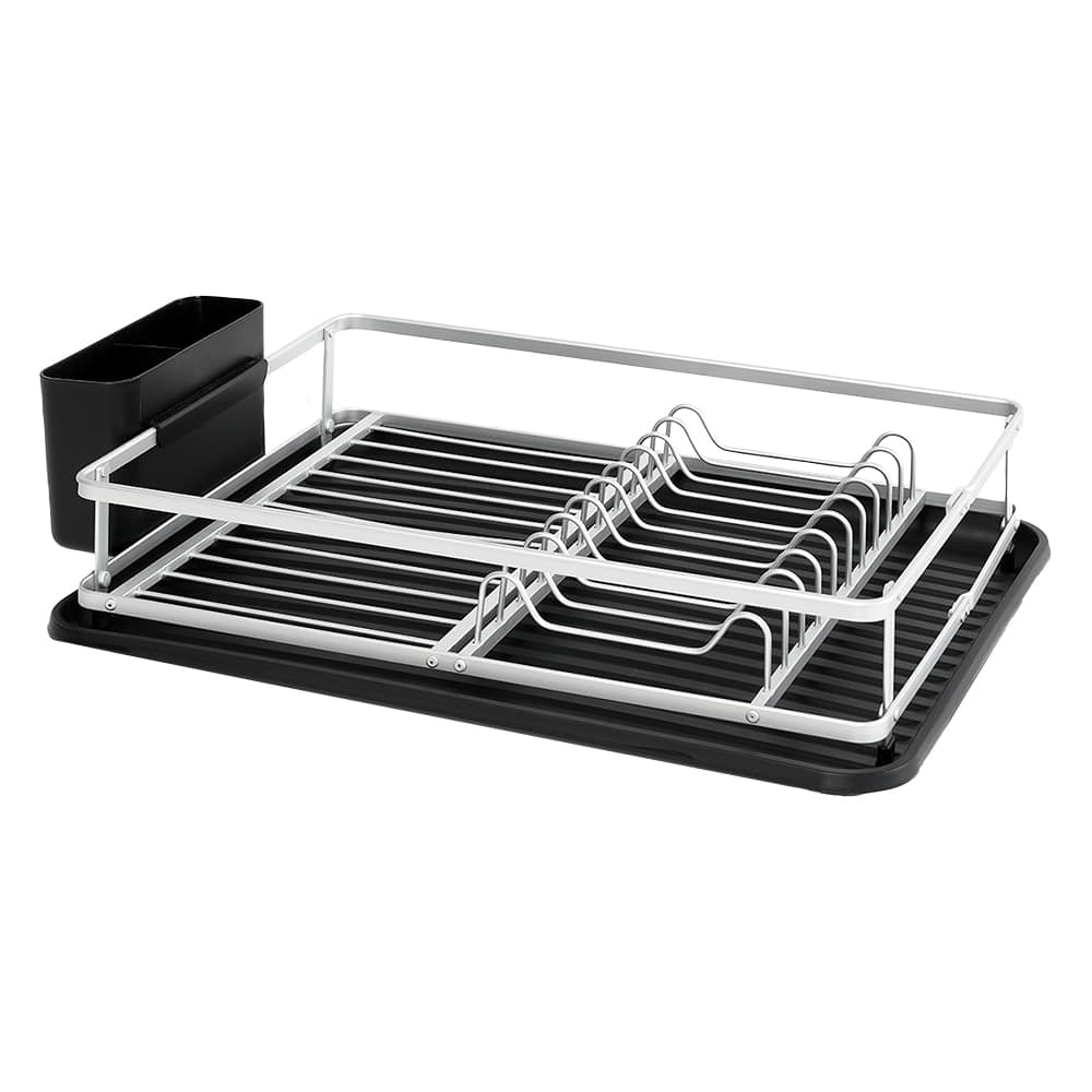 Ensemble d'égouttoir à vaisselle en aluminium