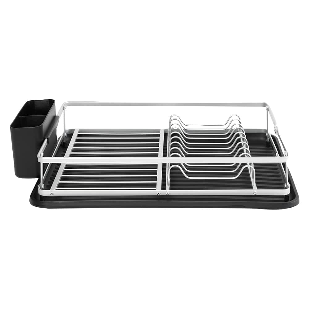 Ensemble d'égouttoir à vaisselle en aluminium