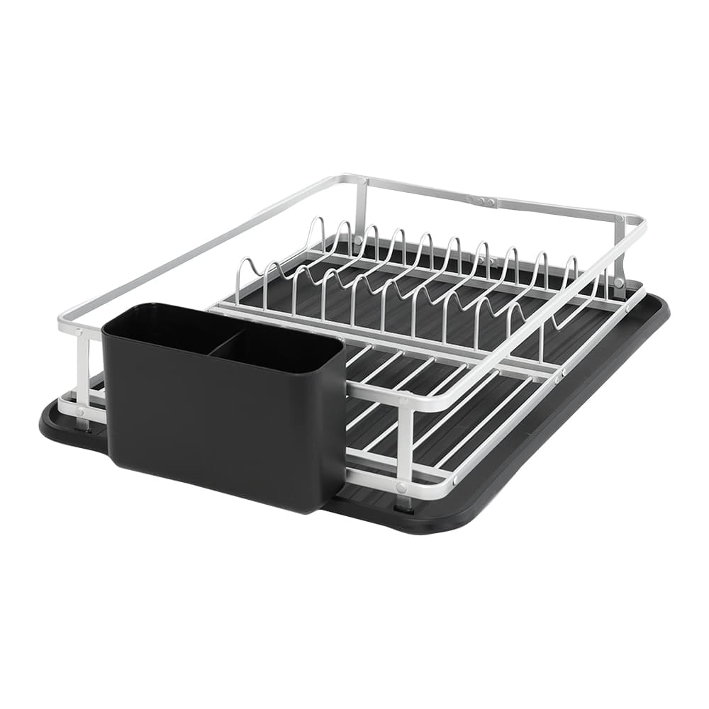 Ensemble d'égouttoir à vaisselle en aluminium