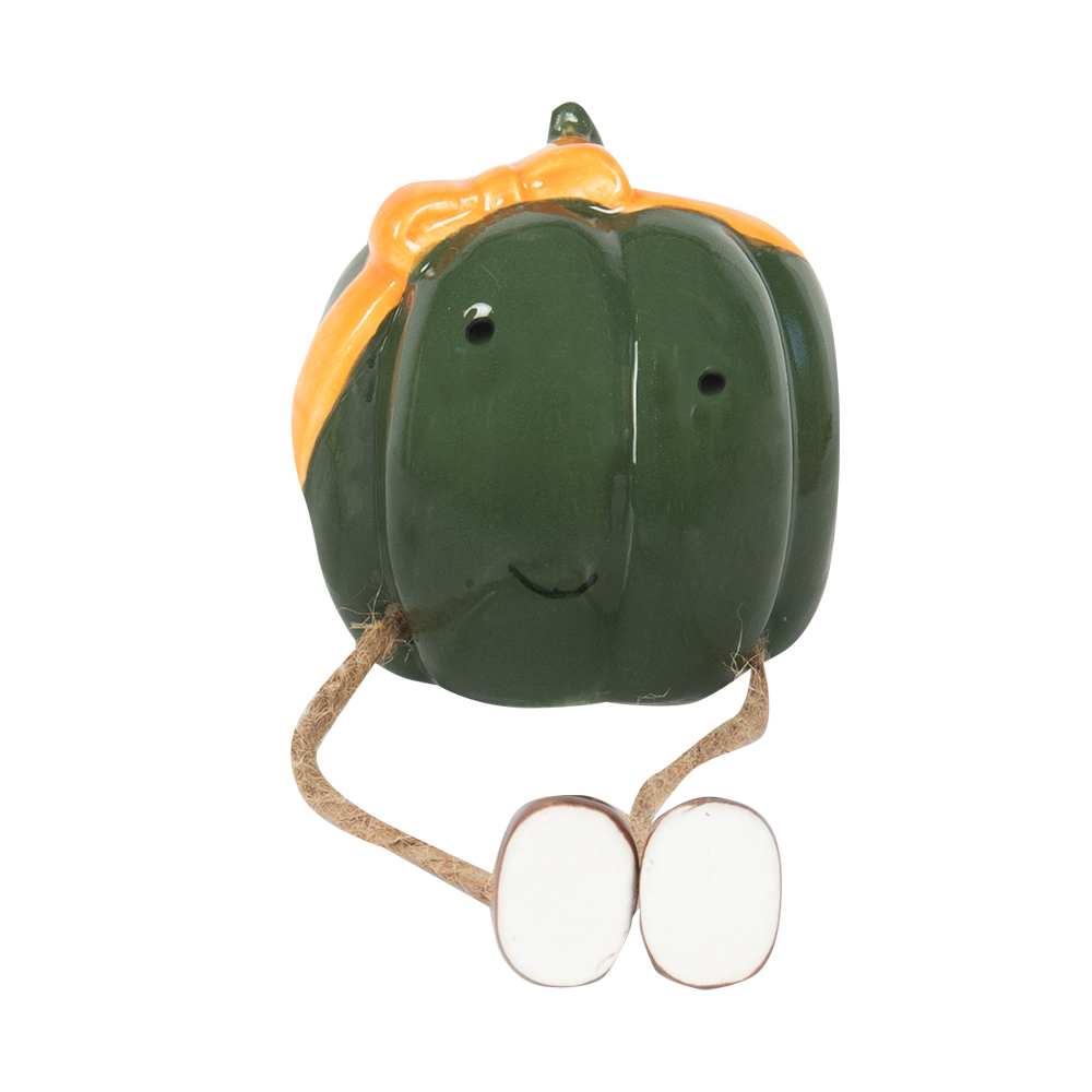Bonhomme courge décoratif avec jambes ASTELLA