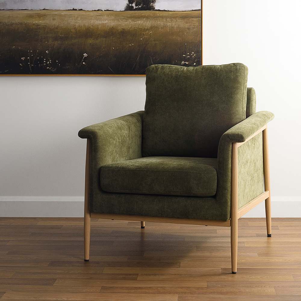 Fauteuil Foresta vert ASTELLA