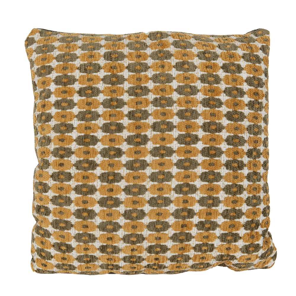 Coussin Petites fleurs vert 17 3/4 po x 17 3/4 po ASTELLA