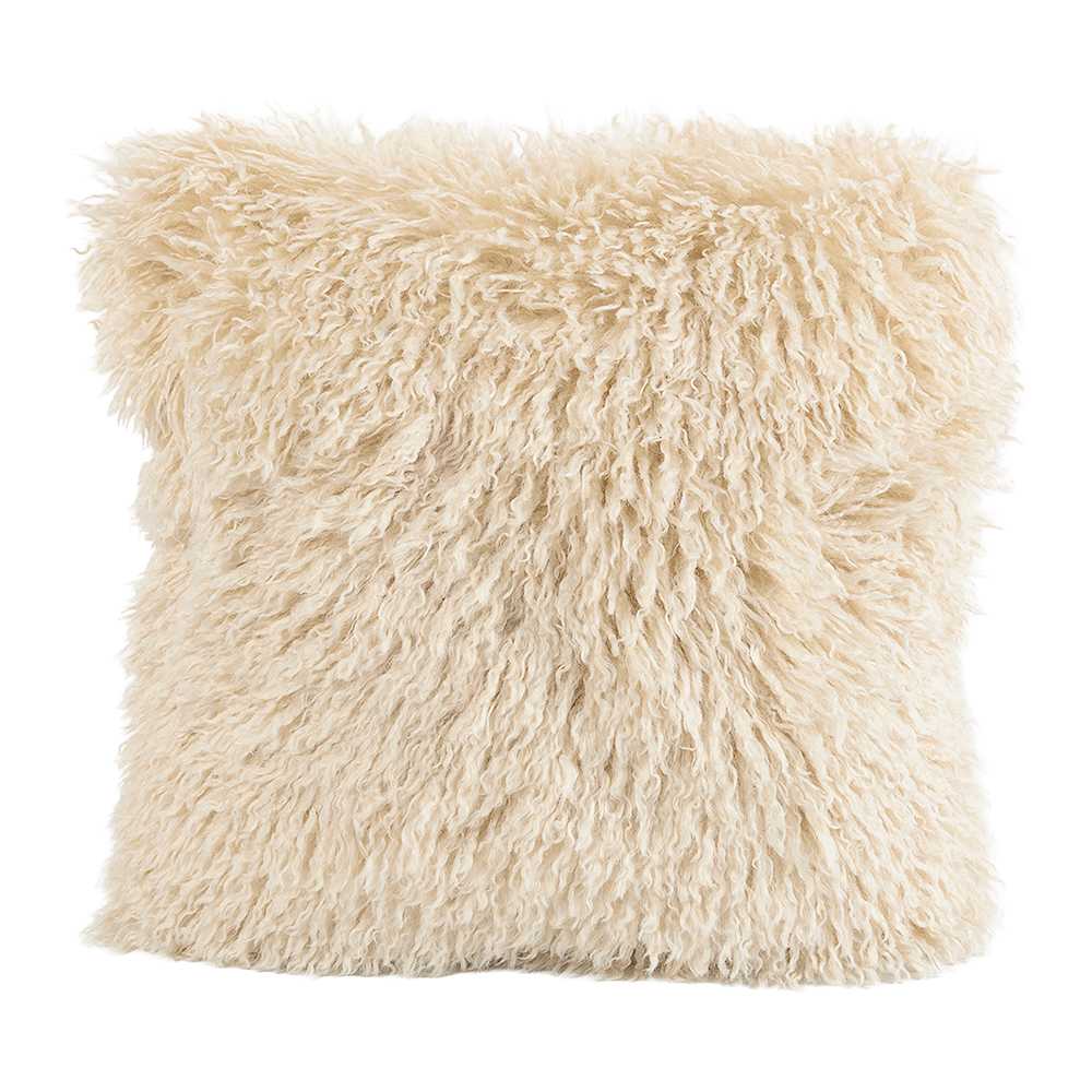 Coussin Highland beige 17 3/4 po x 17 3/4 po ASTELLA