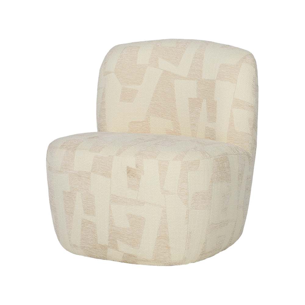 Fauteuil Blok beige ASTELLA