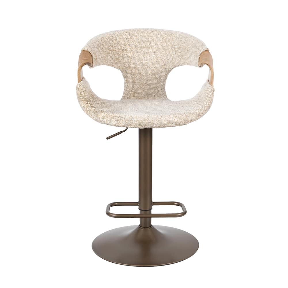 Tabouret Curvy beige ASTELLA
