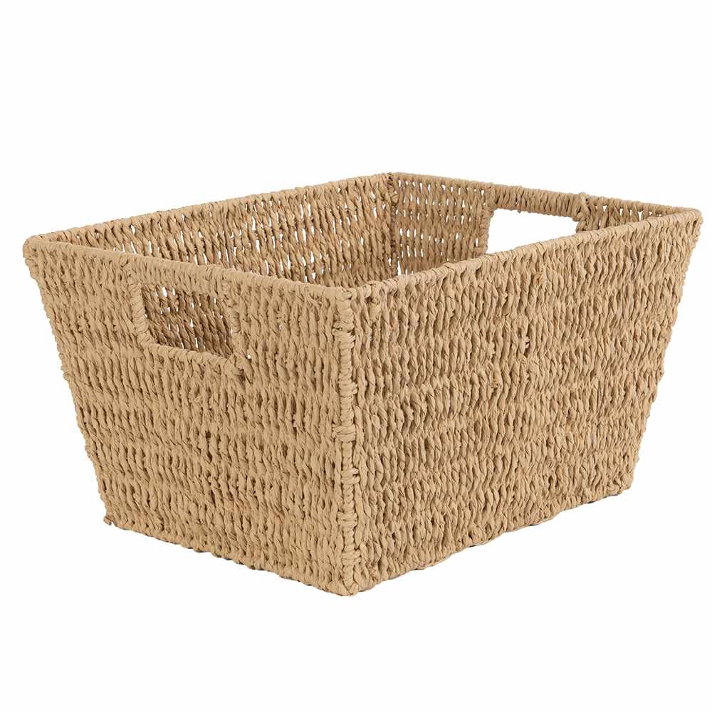Panier de rangement en fibres naturelles 17 po ASTELLA