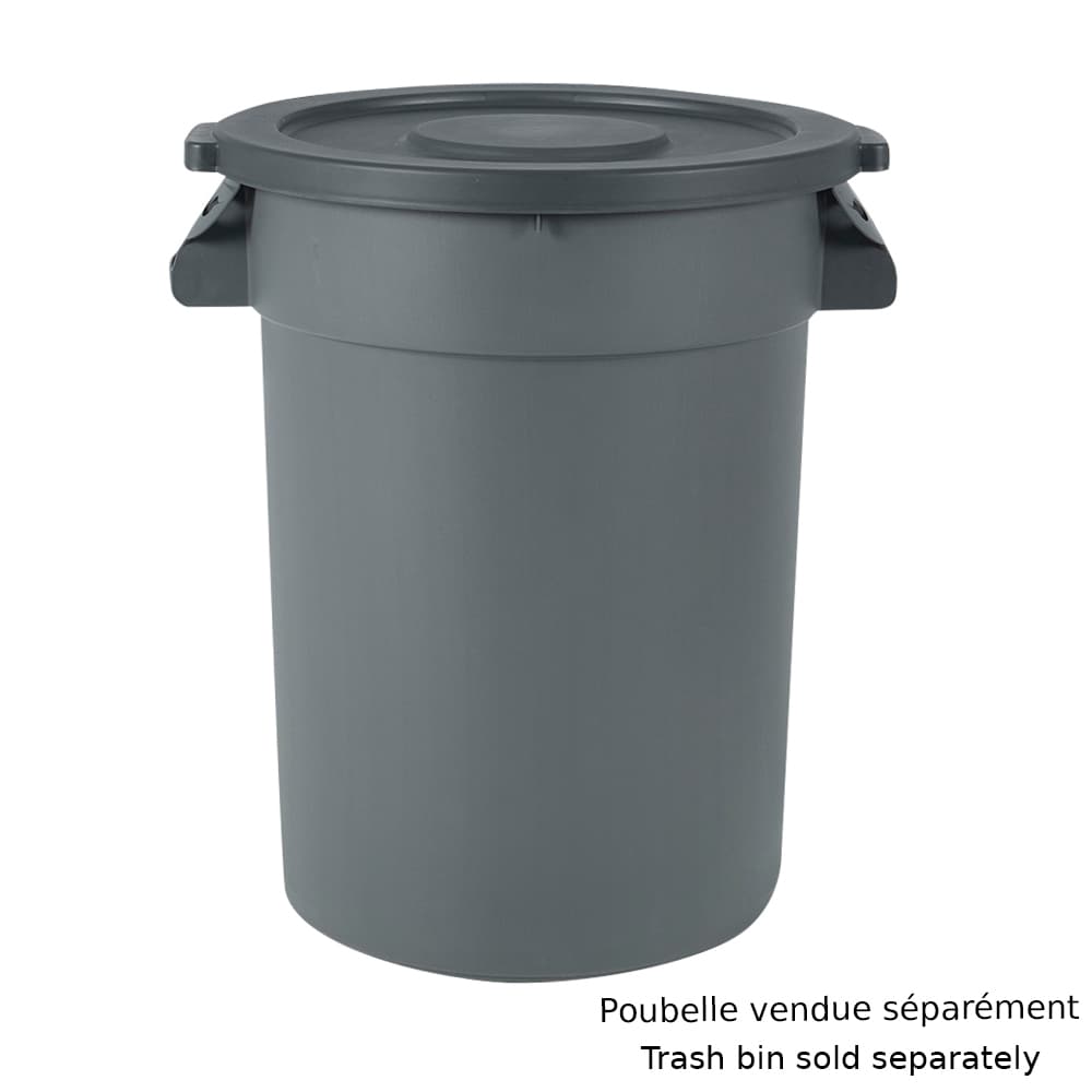 Couvercle pour poubelle industrielle tout usage Titan 121 L GRACIOUS LIVING