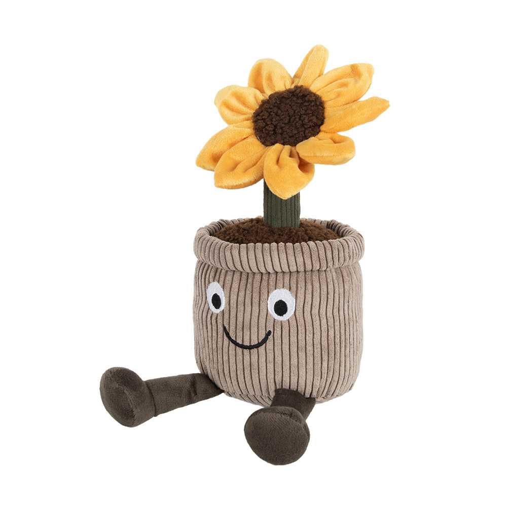ASTELLA Buddy Soft Toy Shaped Like a Decorative Sunflower 13 in.