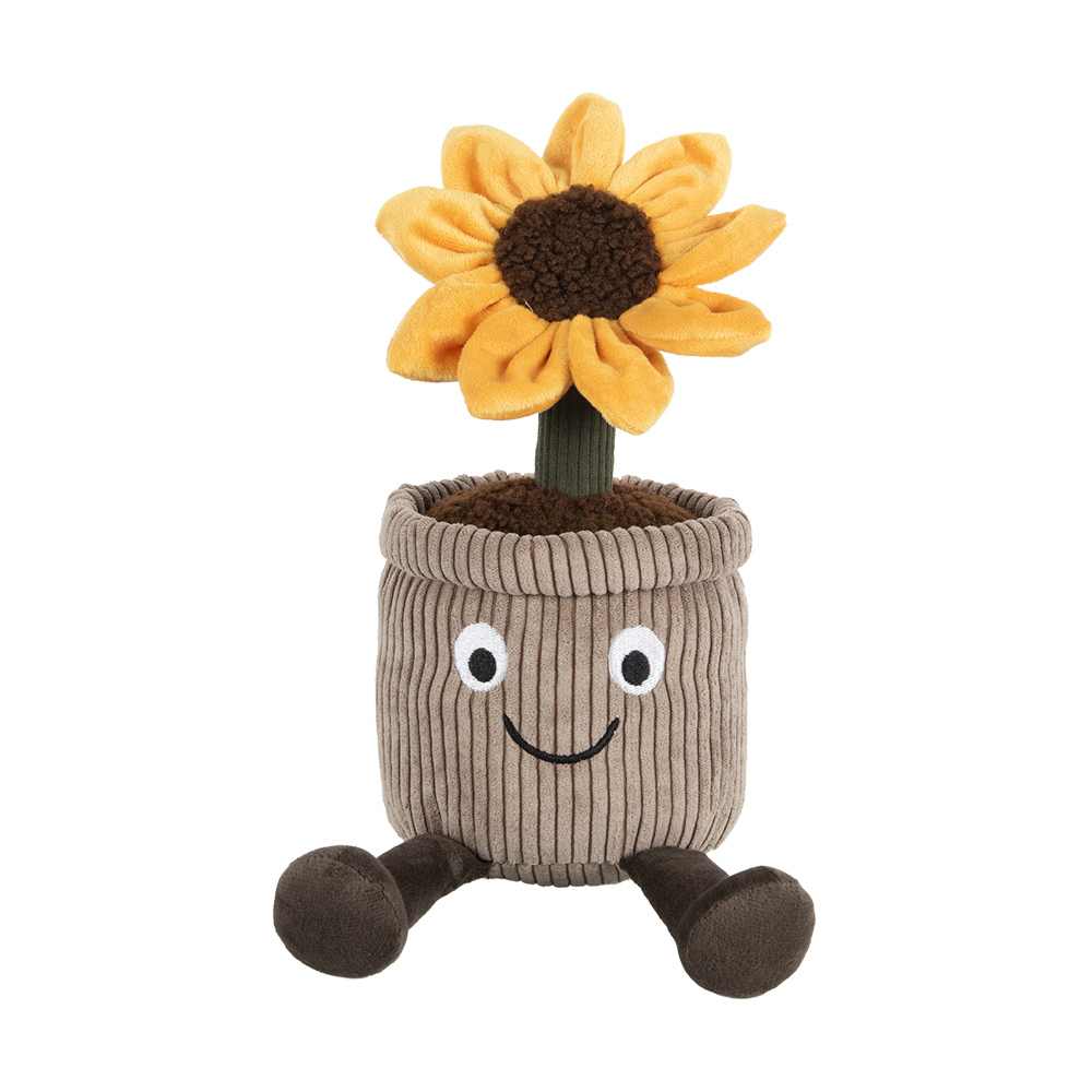 ASTELLA Buddy Soft Toy Shaped Like a Decorative Sunflower 13 in.