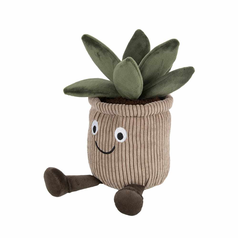 ASTELLA Buddy Soft Toy Shaped Like a Decorative Aloe Plant 13 in.
