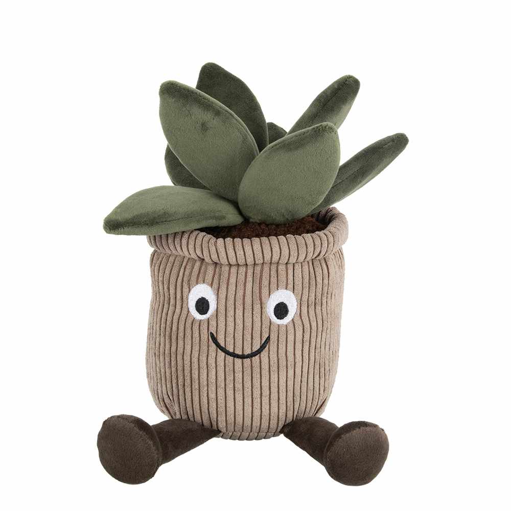 ASTELLA Buddy Soft Toy Shaped Like a Decorative Aloe Plant 13 in.