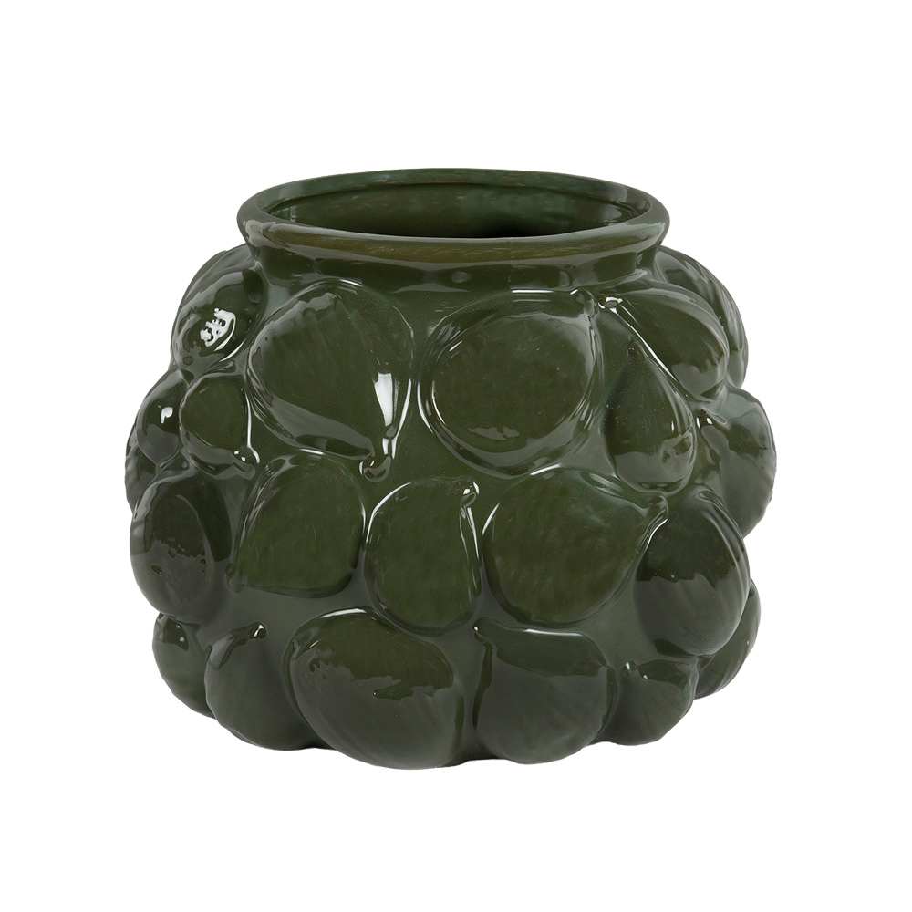 Vase décoratif en céramique Récolte vert ASTELLA