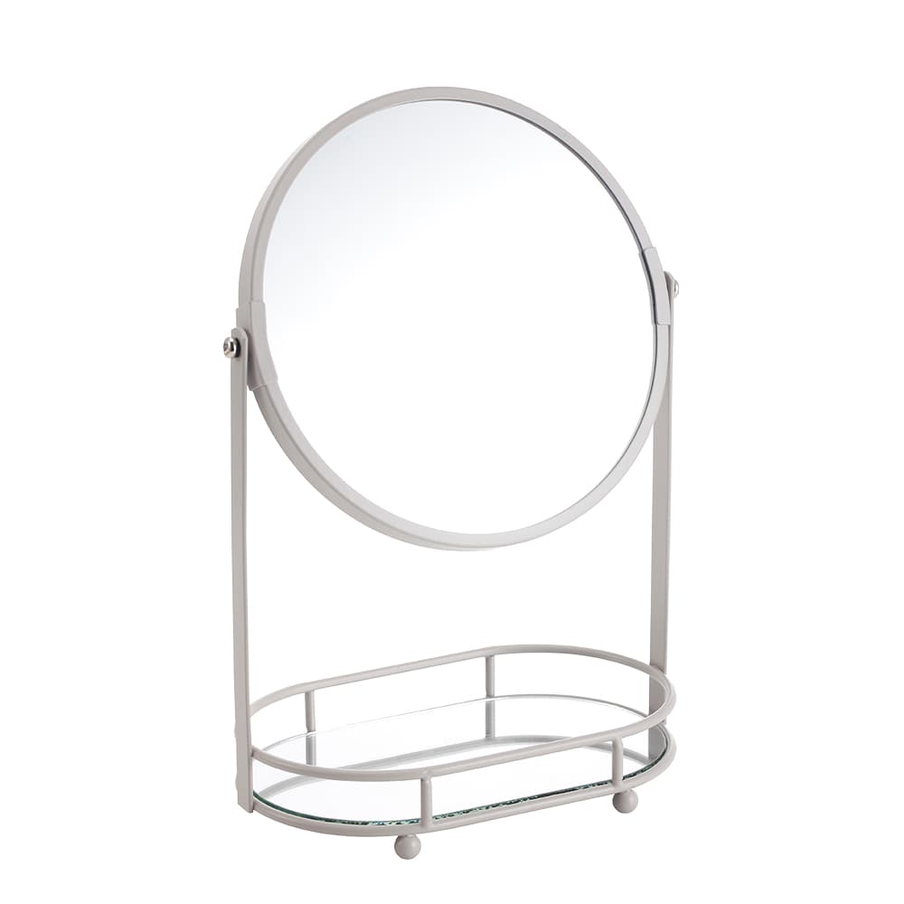 Miroir de table avec espace de rangement