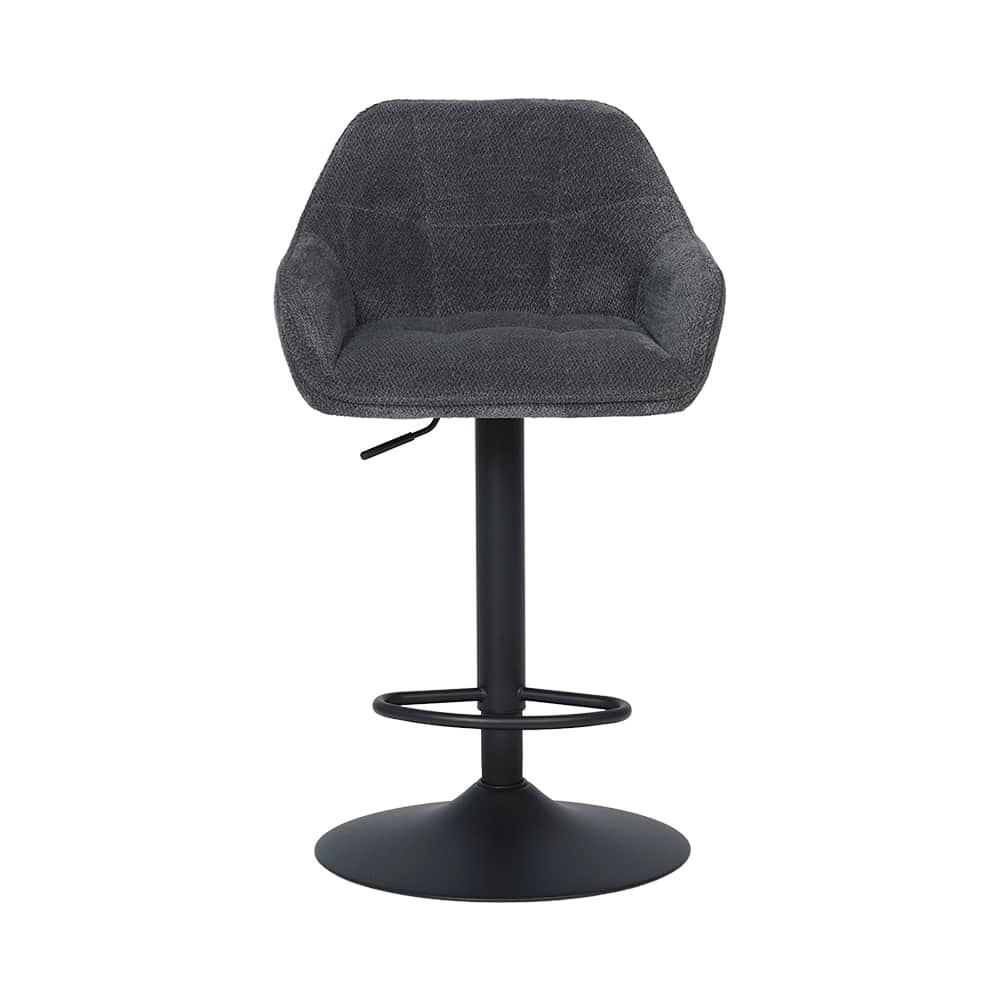 Tabouret ajustable Mina anthracite ASTELLA