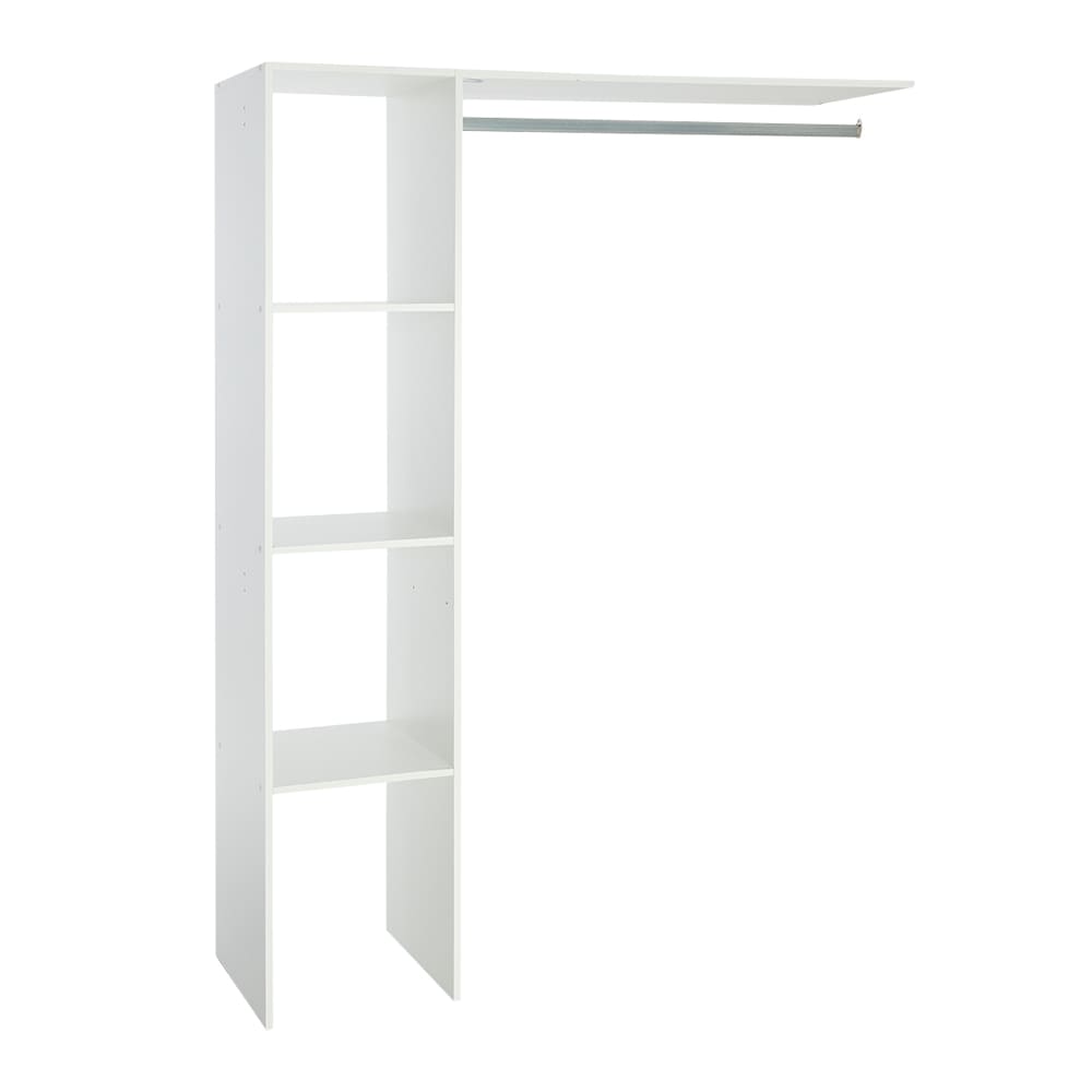 Organisateur de garde-robe Prima blanc VERTUO - Canac