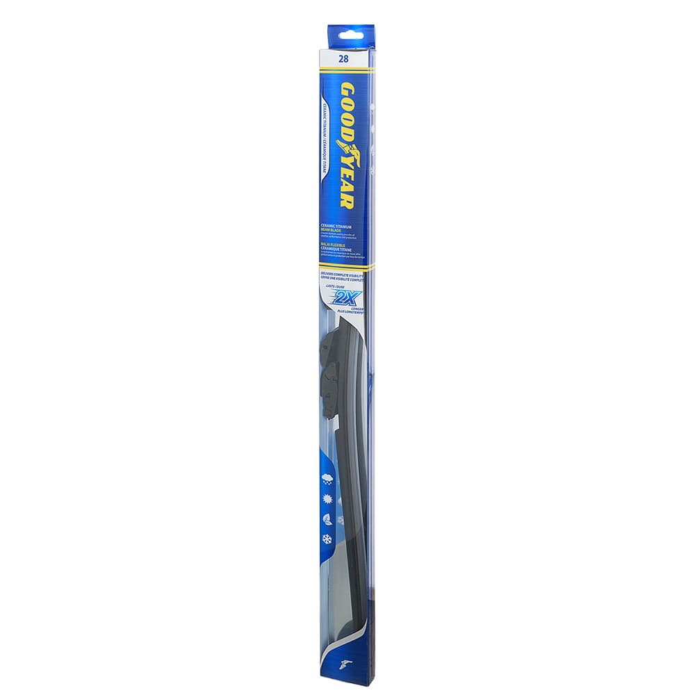 Goodyear Ceramic Titanium Wiper Blade 28 in