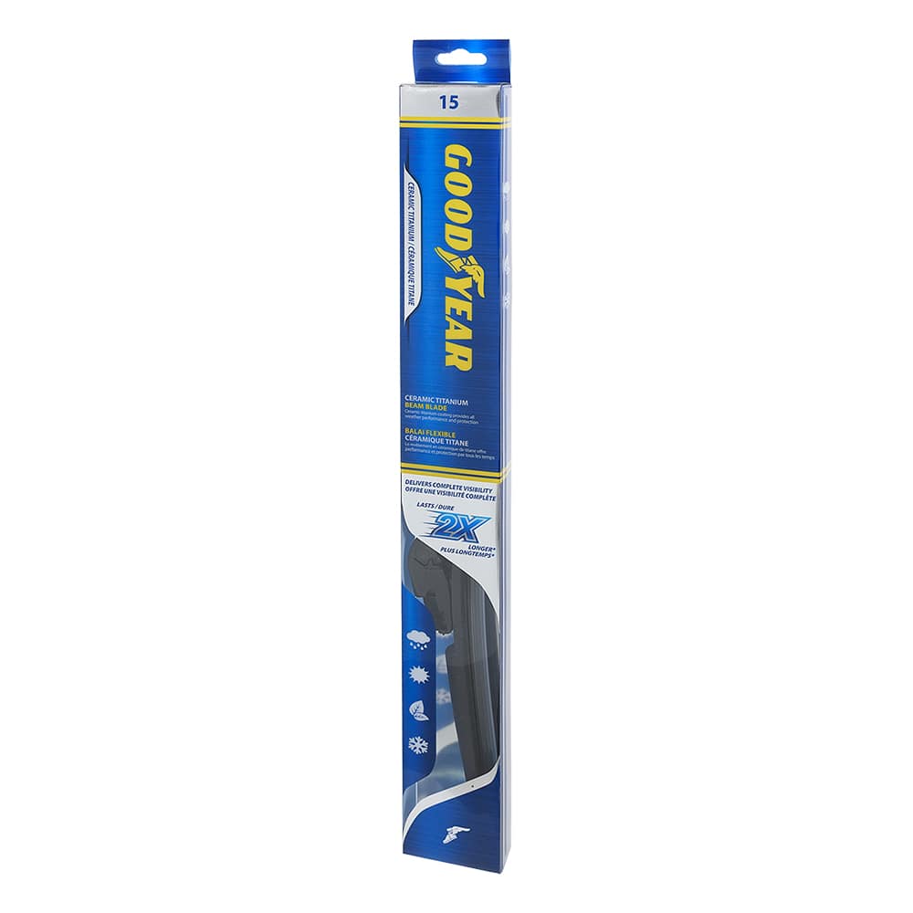 Goodyear Ceramic Titanium Wiper Blade 15 in