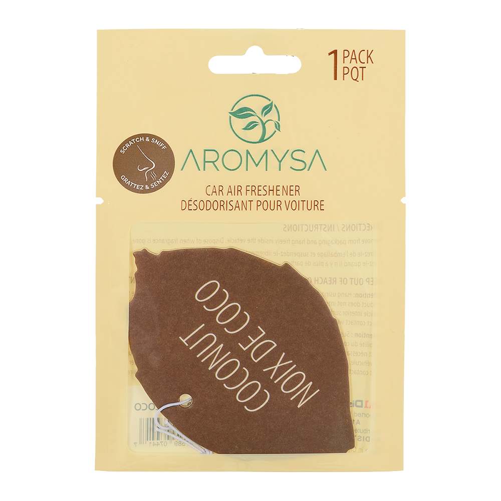Désodorisant pour l'auto Noix de coco AROMYSA
