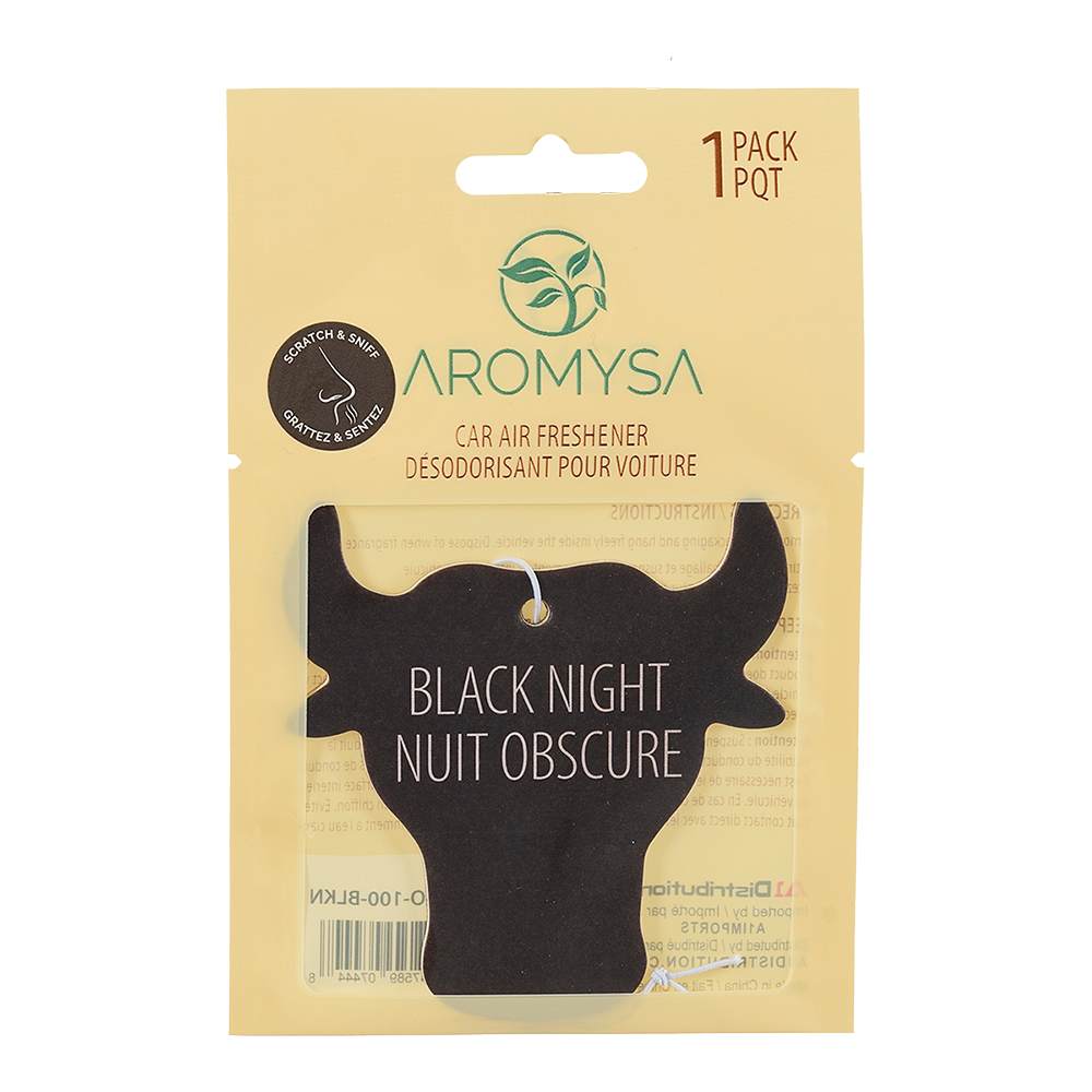 Désodorisant pour l'auto AROMYSA Nuit obscure
