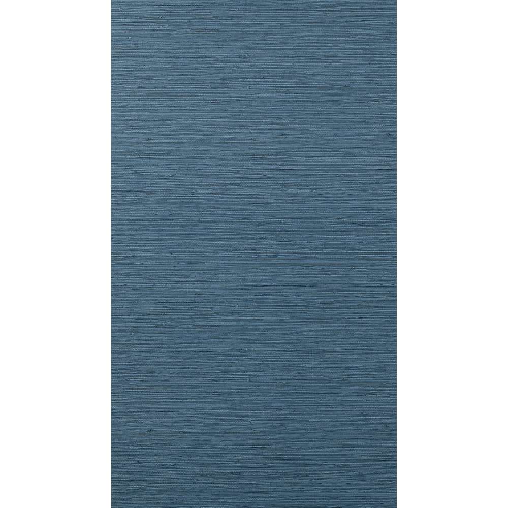 Papier peint Peler et Coller Fibre végétale bleu