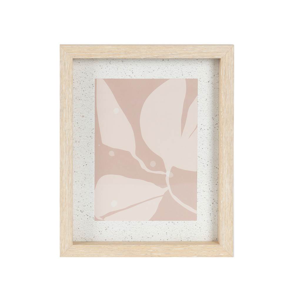 Cadre photo Terra beige et naturel pour image 5 po x 7 po ASTELLA