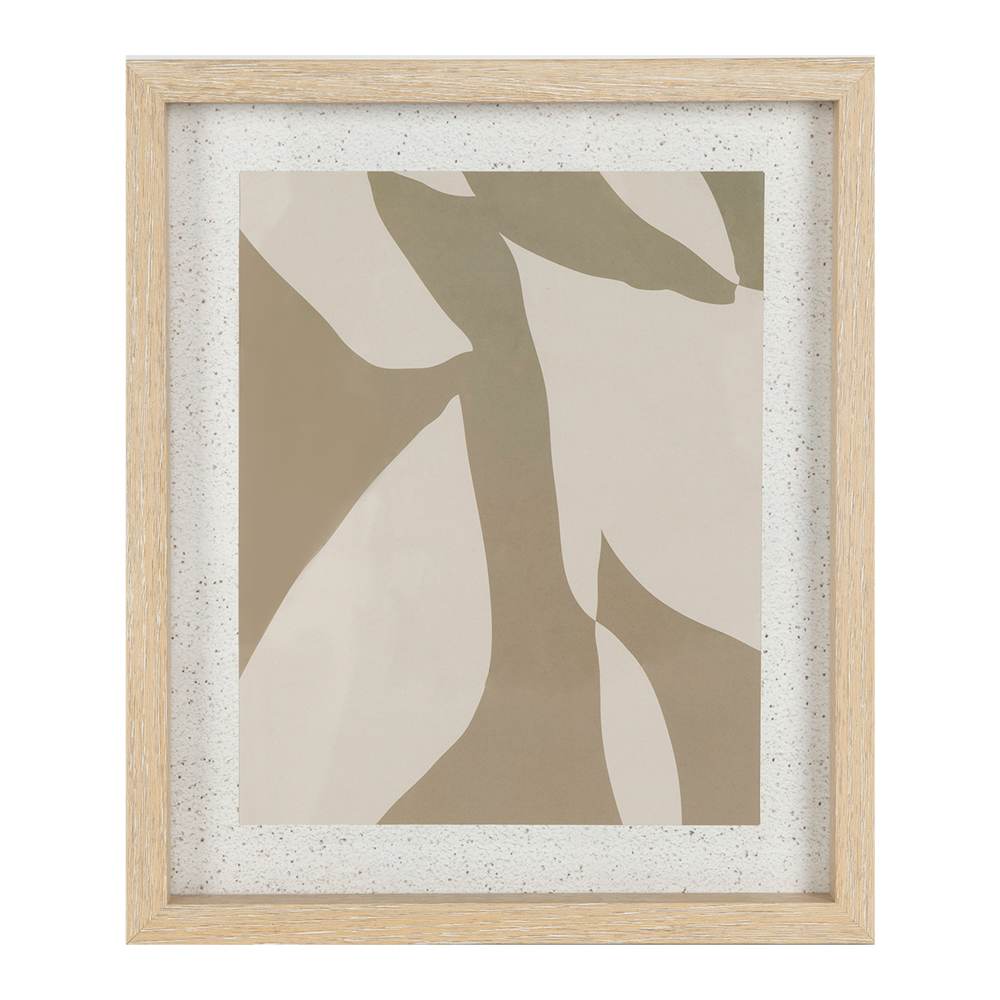 Cadre photo Terra beige et naturel pour image 8 po x 10 po ASTELLA