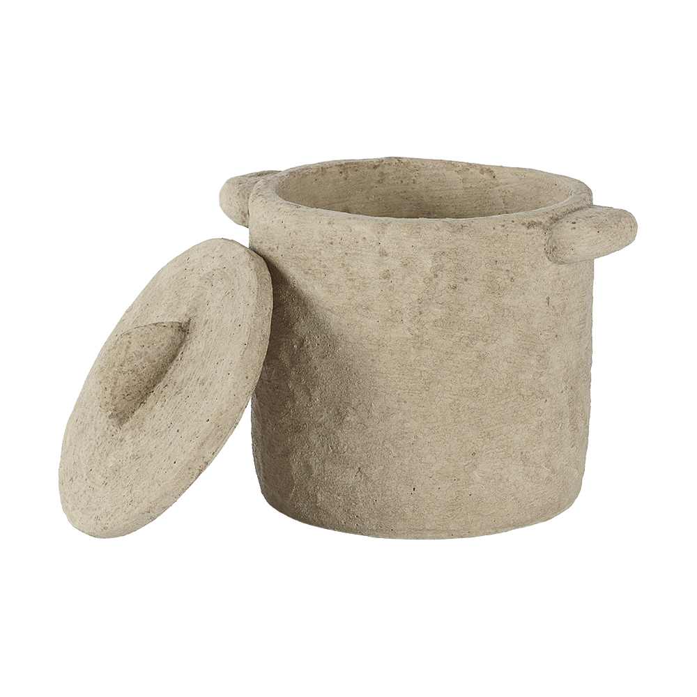 CONTENANT RUSTIQUE BEIGE