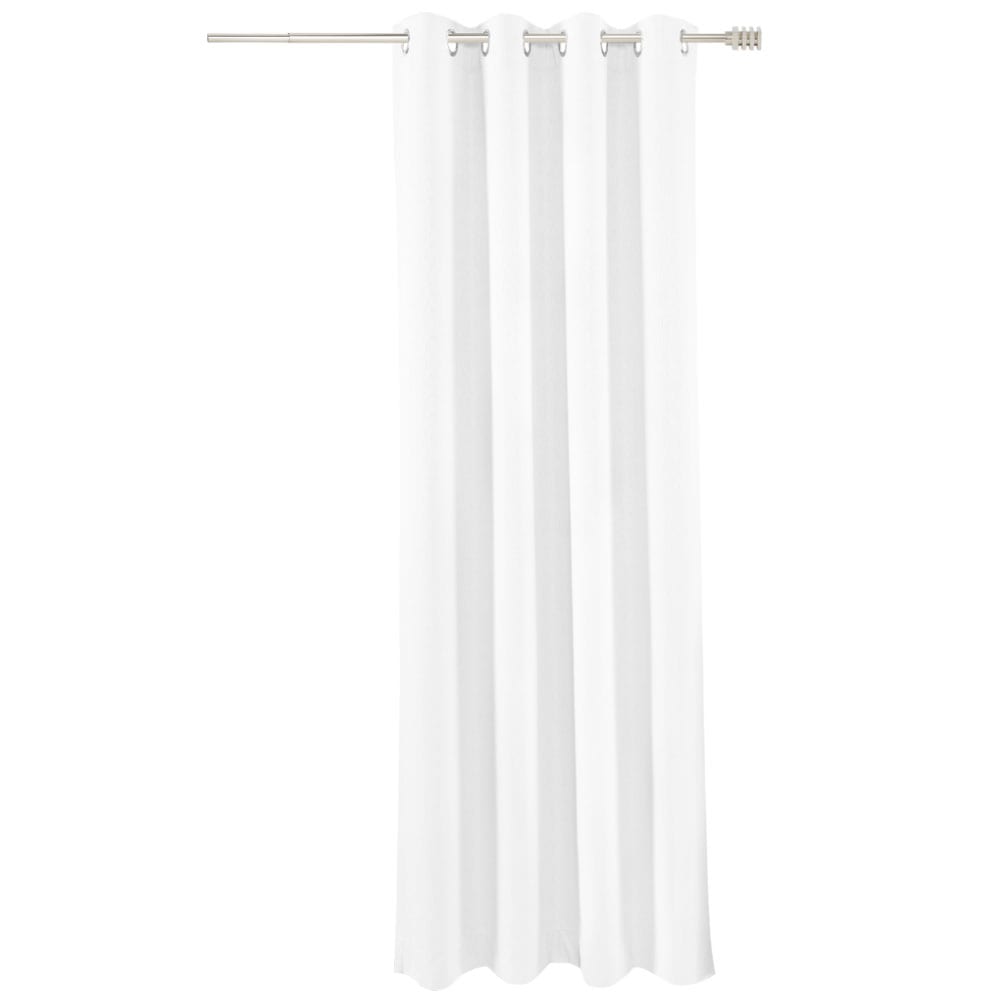 Rideaux coupe-lumière à œillets blancs 54&nbsp;po&nbsp;x&nbsp;84&nbsp;po Pqt/2 VERTUO