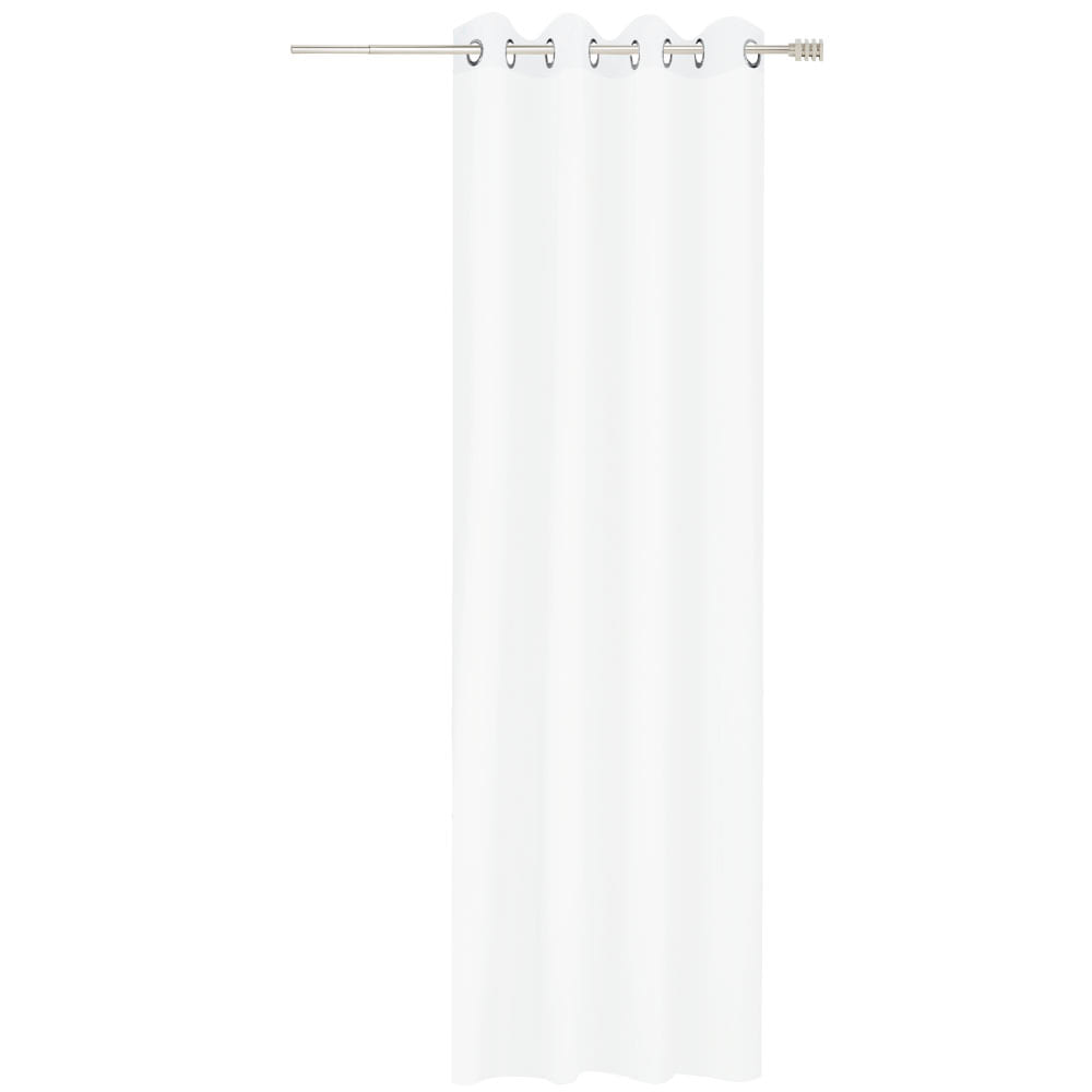Rideaux voilés à œillets blancs 54&nbsp;po&nbsp;x&nbsp;96&nbsp;po Pqt/2 VERTUO