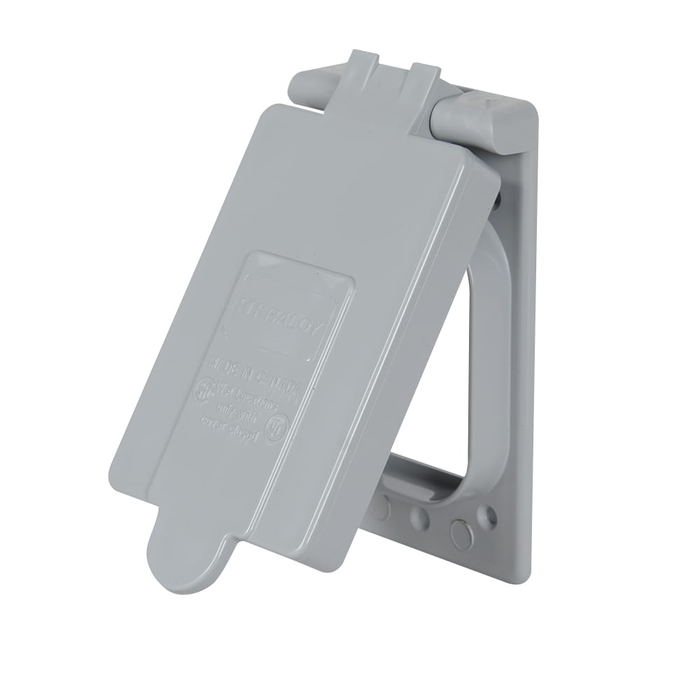 Couvercle pour prise électrique d'extérieur