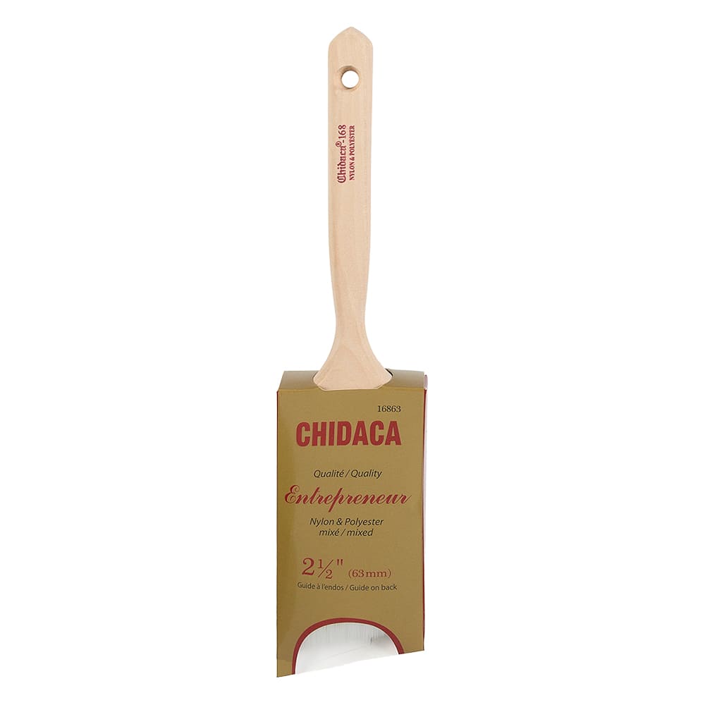 Entreprenneur Angular Brush Polyester Nylon 2 1/2 in.