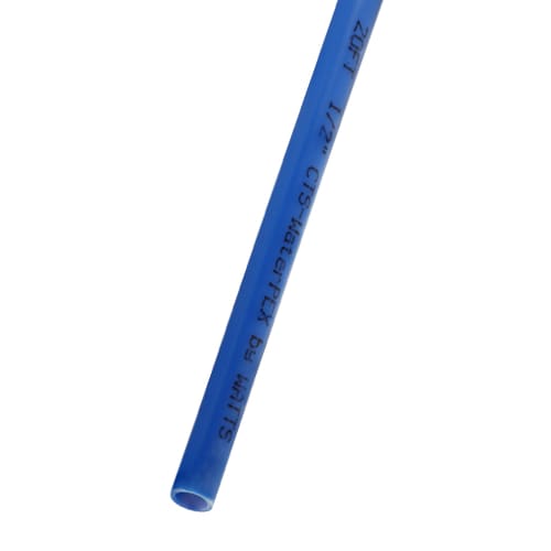 Tuyau PEX bleu 1/2 po x 20 pi en barre