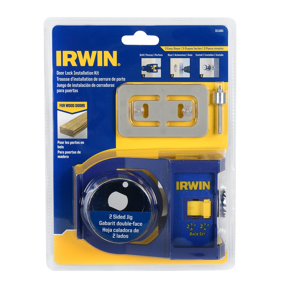 Ensemble d'installation de serrure IRWIN 