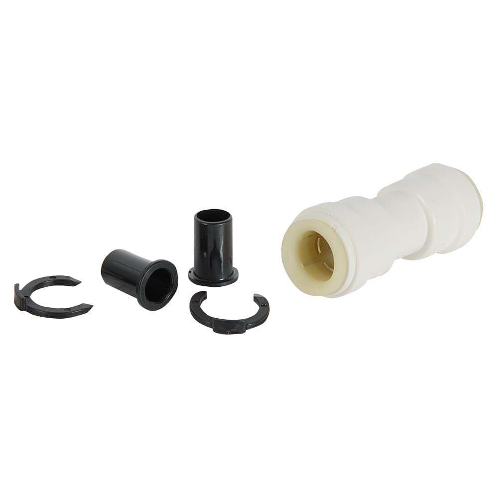 Raccord en polypropylène 1/2 po QC