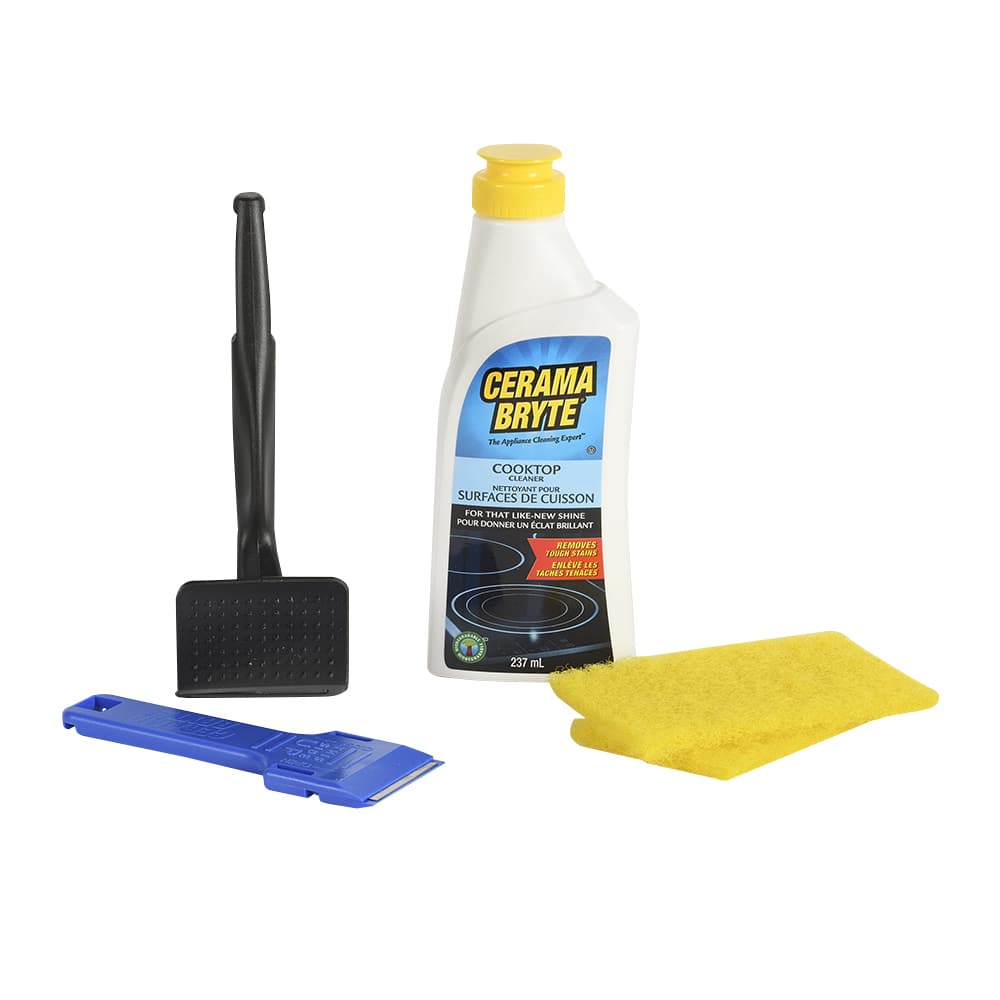 Ensemble de nettoyage Cerama Bryte pour surface de cuisson