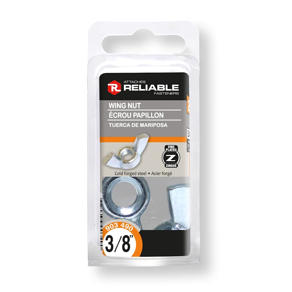 Butterfly Nuts 3/8 in. Pkg/2