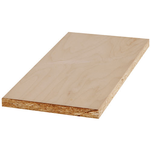 Panneau de particules plaqué merisier B2C 11/16&nbsp;po&nbsp;x&nbsp;4&nbsp;pi&nbsp;x&nbsp;8&nbsp;pi