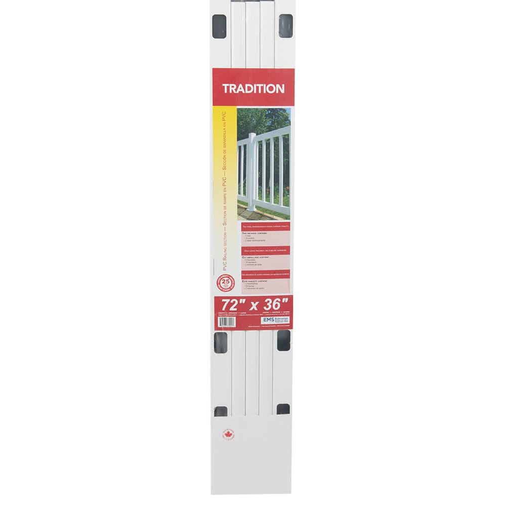 Classic PVC Railing - 72 in. x 36 in.
