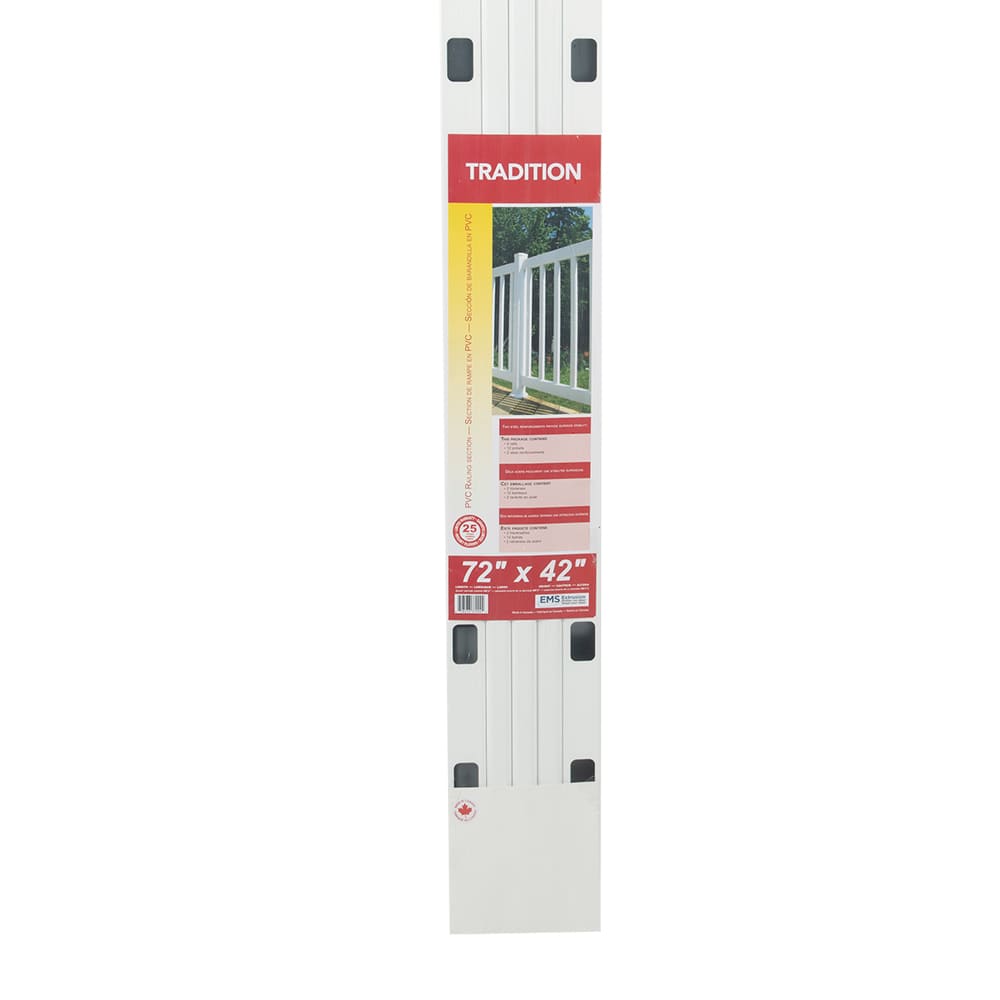 Rampe en PVC Classic 72 po x 42 po