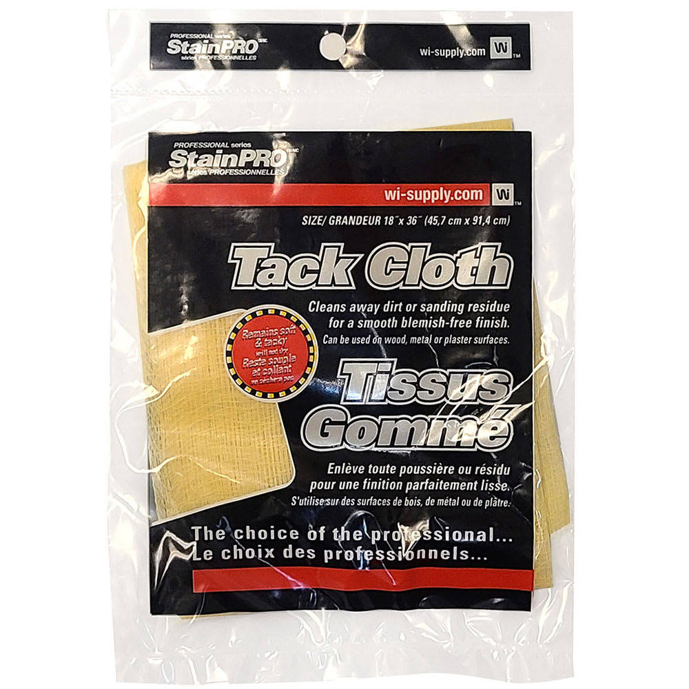 Tissu gommé de nettoyage 18 po x 36 po