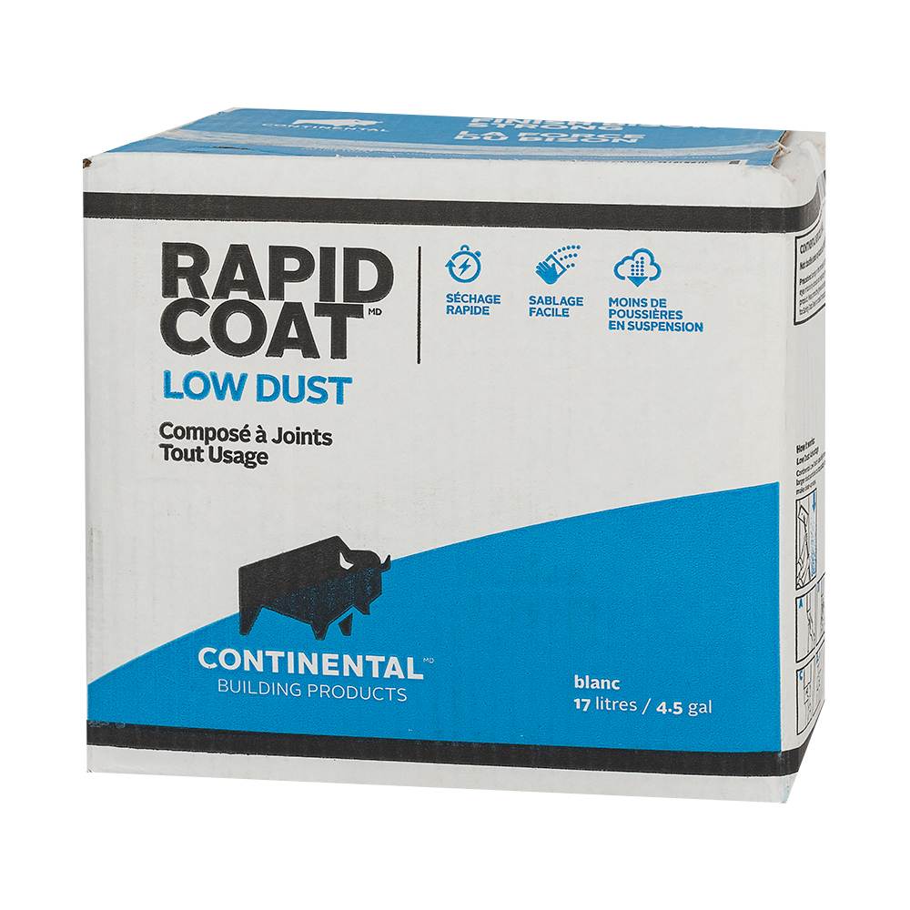 Composé à joints de gypse Rapid Coat low dust 17&nbsp;L