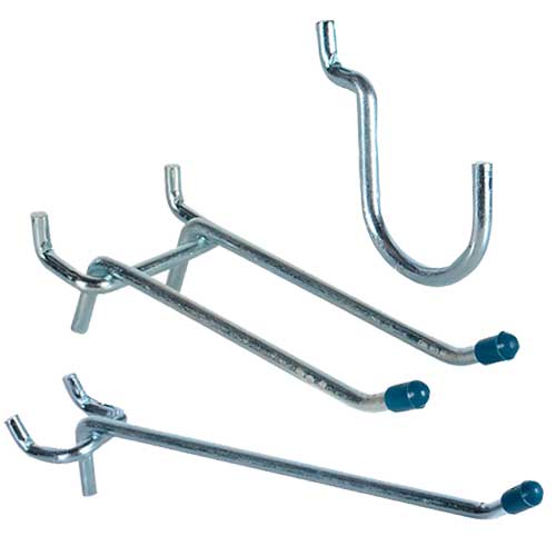 Crochets pour panneaux perforés Ens/32